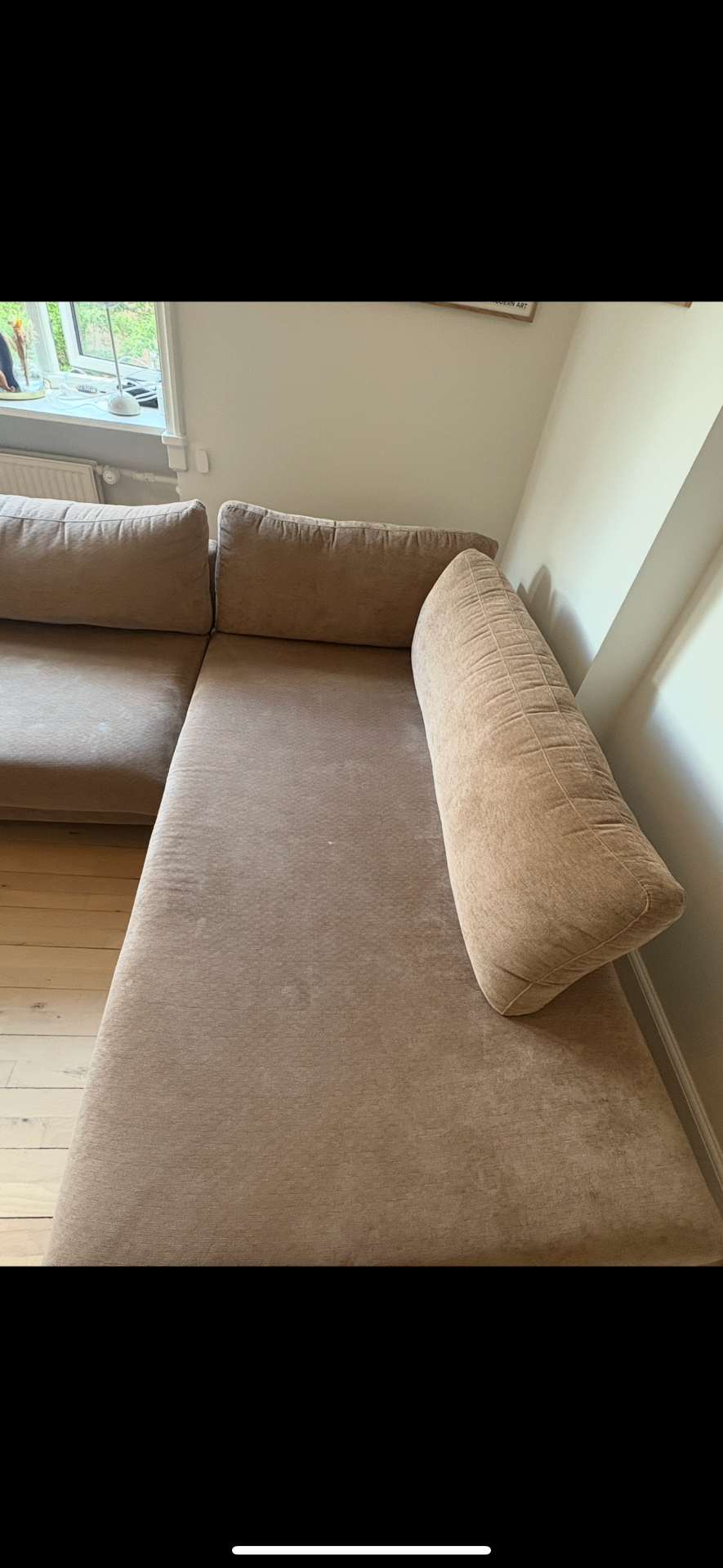Sofa før rens